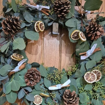 Eucalyptus wreath