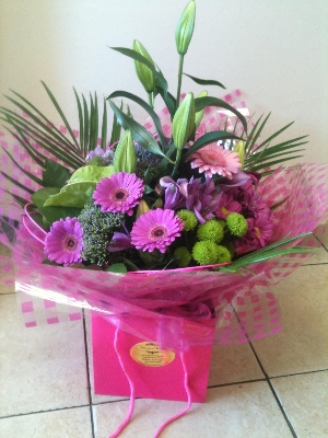 Vibrant gift bouquet