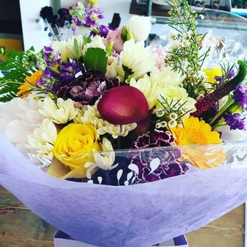 Meadow style bouquets