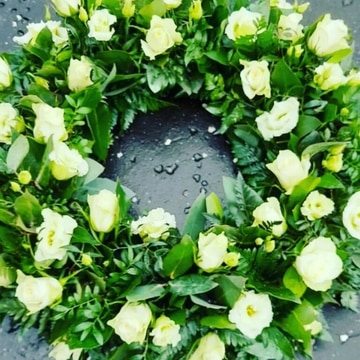 Funeral wreath