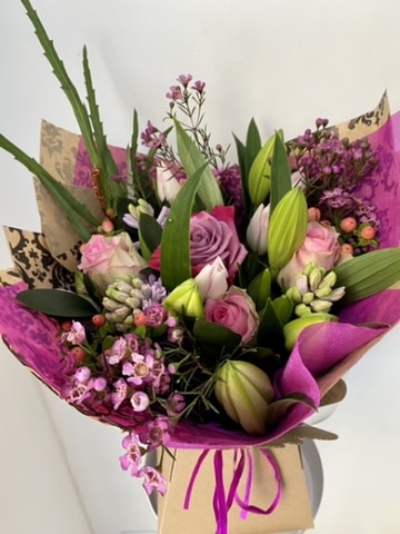 Spring handtied bouquet