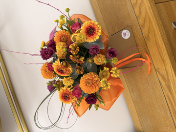 Autumn bouquet box