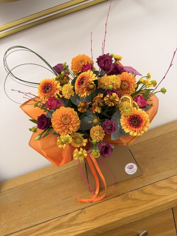 Autumn bouquet box