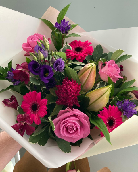 Hot pinks purple