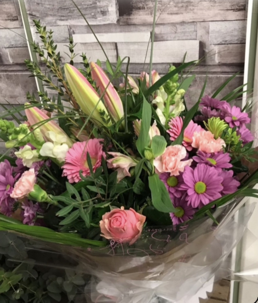 Mothers day pink bouquet