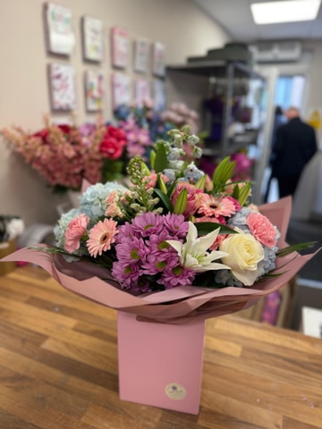Pink serenity bouquet