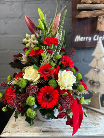 Christmas ruby radiance