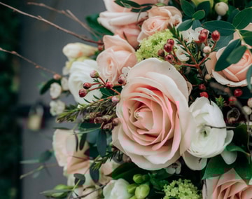 Blushing pinks