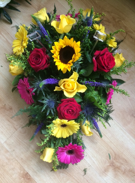 Vibrant single end spray