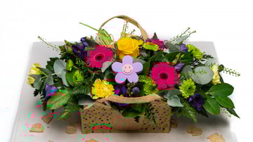 Hessian handbag