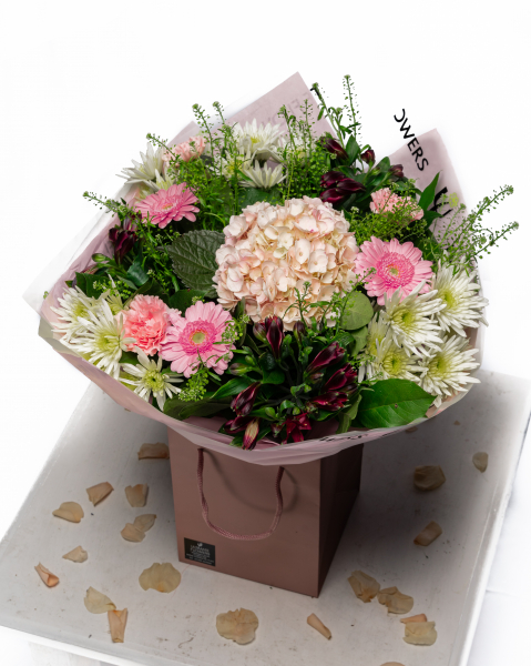 Mixed pink bouquet