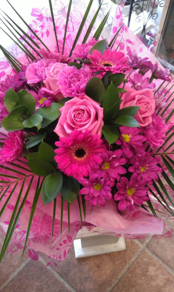 Pink radiance bouquet