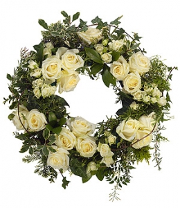 White wreath