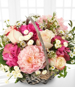 Watercolour basket