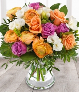 Coral bouquet