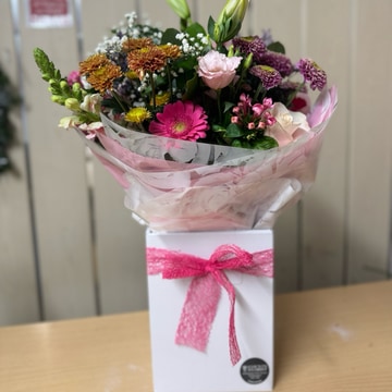Pretty box arrangement