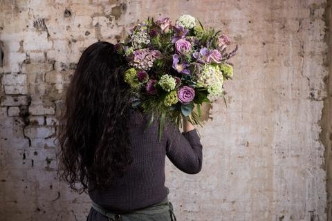 Vintage rose posy