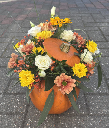 Pumpkin arrangement