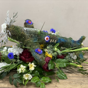 Bespoke funeral tribute