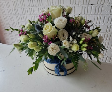 Scottish themed hatbox
