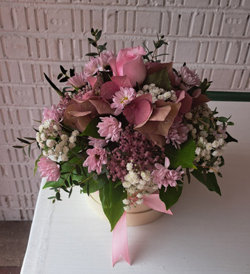 Petal soft hatbox