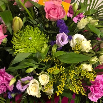 Florist choice hand tied