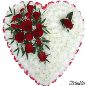 Sympathy-heart-wreath