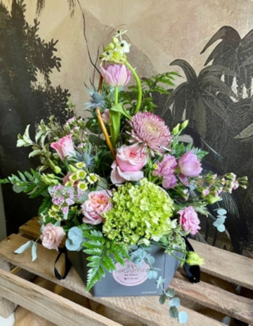 Pastel arrangement