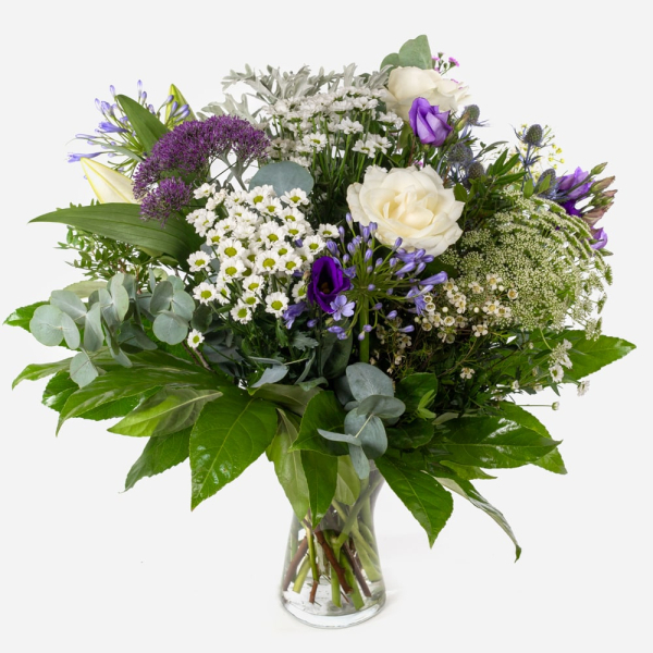 Lavender mist vase