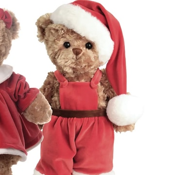 Christmas teddy bear