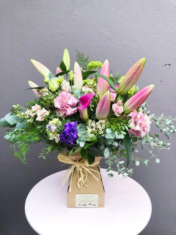 Soft pink bouquet