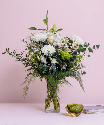 White and green bouquet