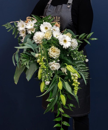 Classic funeral bouquet