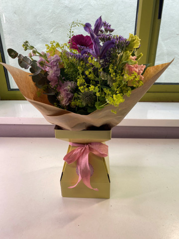 Blush meadow bouquet