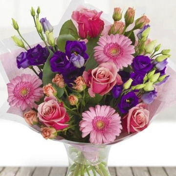 Pink delight vase