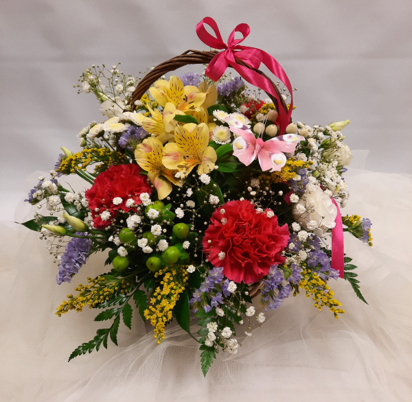 Mixed-flower-basket