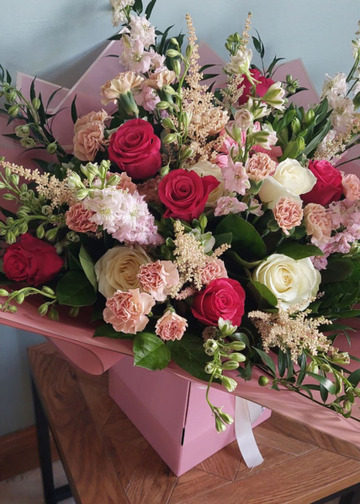 Luxury rose-stock