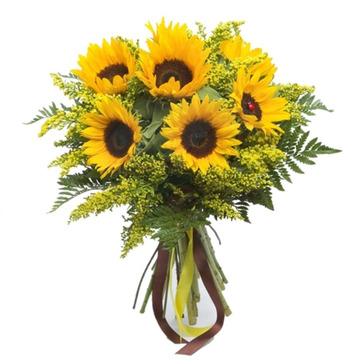Bouquet of sunflowers