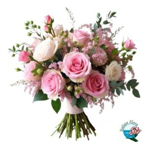 Soft roses bouquet