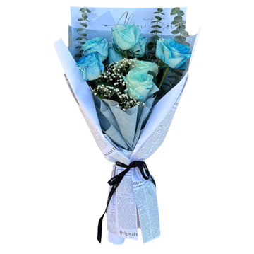 Blue-roses