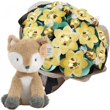 Golden-bouquet-and-fox-gr