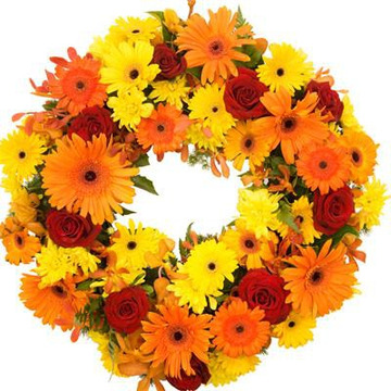 Wreath-sympathy-vibrant