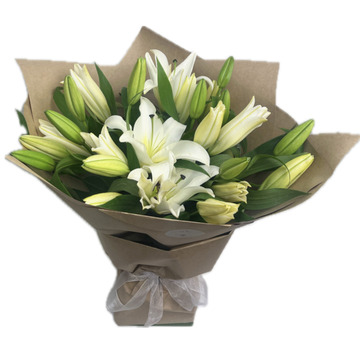 Fragrant-white-lily-flora
