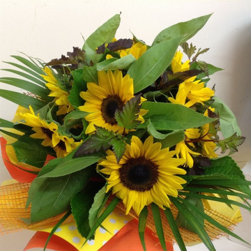 Sunflower-bouquet
