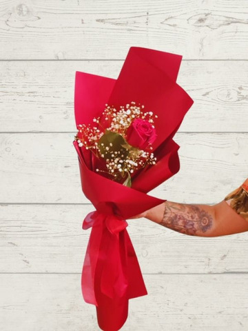 Rose-giftwrapped