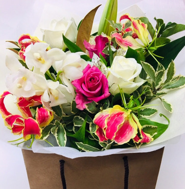 Bouquet-in-a-bag
