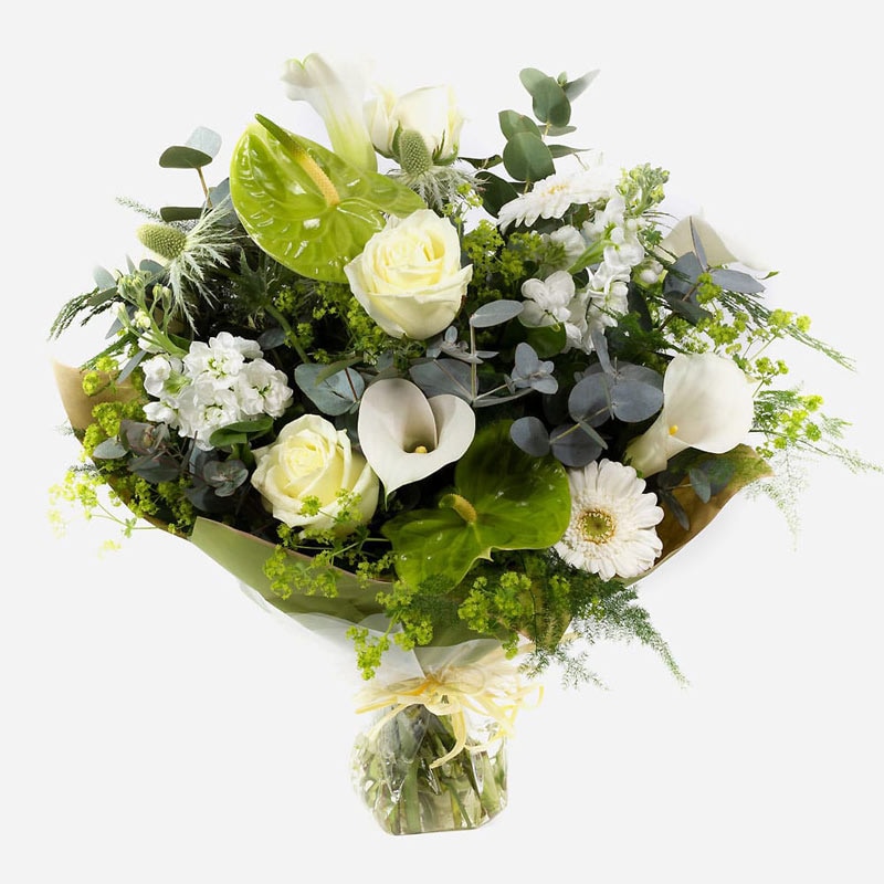 sparkling-champagne-luxury-bouquet-in-whites-and-greens-1