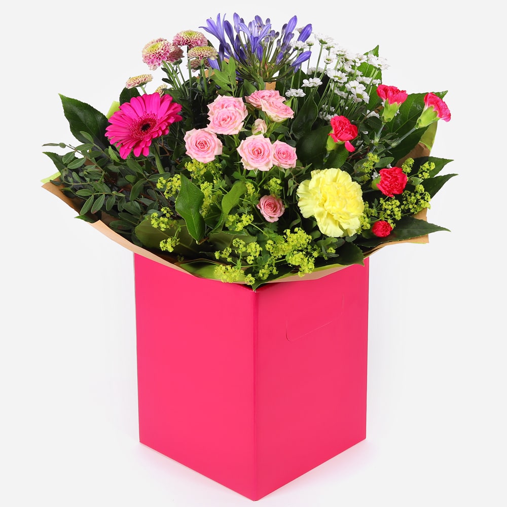 petal-paradise-vibrant-bouquet-with-seasonal-pink-and-multicolour-flowers-in-hot-pink-gift-box-1