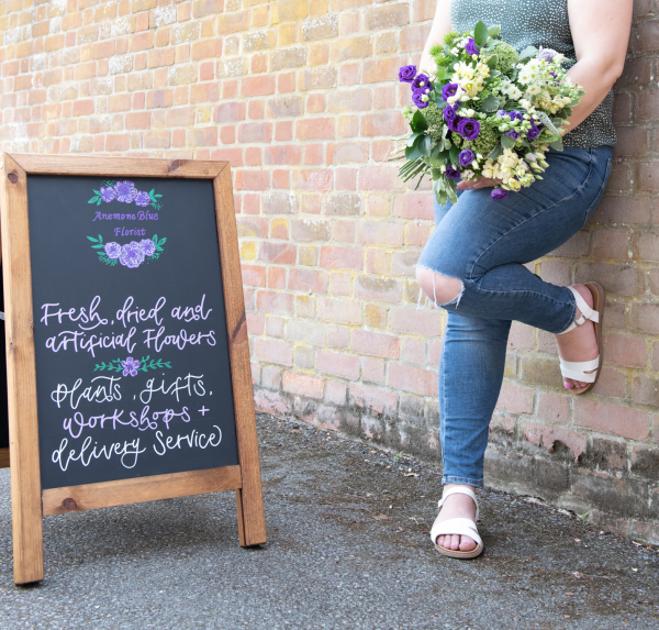 Image of Anemone Blue Florist shop front