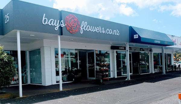 Image of Bays Flowers shop front